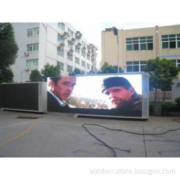 PH10 Mobile 1/4 Scan Mode Truck Mounted LED Screen For Outd